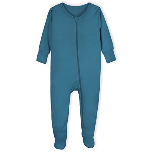 Image of Gerber unisex-baby Toddler Buttery-soft Snug Fit Footed Pajamas With Viscose Made With Eucalyptus