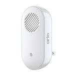 Arlo Chime 2 - Built-in Siren, Audible Alerts, Customizable Melodies, Wi-Fi Connected, Compatible Wired and Wireless Doorbell Camera, Security Camera, and Smart Home Devices (AC2001)