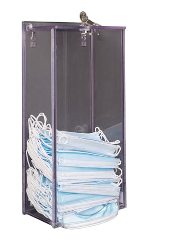 Poltex Locking Earloop Mask Dispenser (Wall Mount)