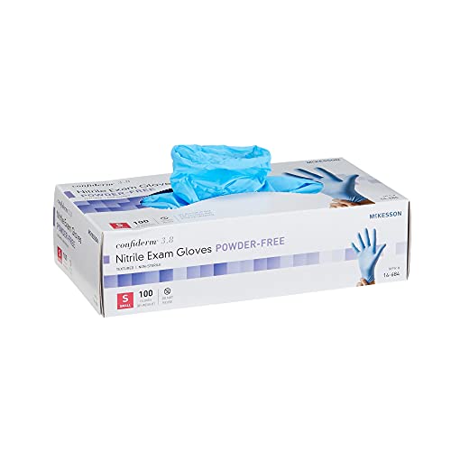 McKesson Confiderm 3.8 Nitrile Exam Gloves PowderFree, LatexFree