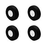 4PCS 2 Inch RC Airplane Wheels Light Foam Tire Wheels for RC Plane Aircraft DIY Model Plane Wheel...
