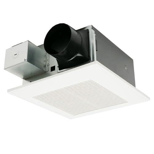 Panasonic WhisperFit Retrofit Ceiling Mount Bathroom Exhaust Fan, 50-80-110 CFM,