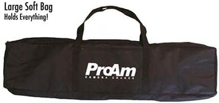 Miniatura 6 de ProAm USA DVC210 DSLR - Kit de inclinación para cámara de video, 8 pies, incluye soporte, bolsa de transporte, monitor LCD y sombrilla