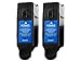 2 Kodak Compatible #10 Black Ink Cartridges