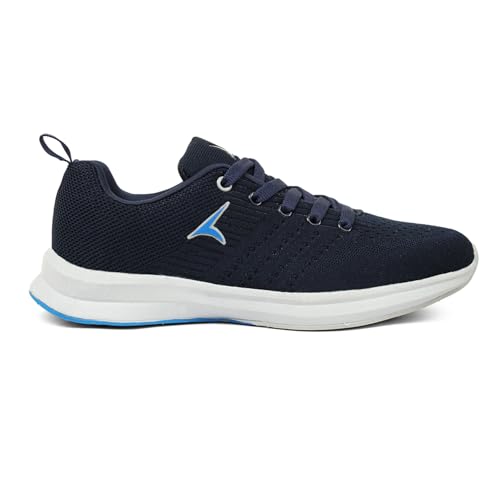Image of TRACER Men's Running Shoes Stylish & Comfortable EVA with Rubber Sole, Lightweight Knitted Upper, Breathable Design, Secure Fit for Running, Training & Walking, Size 6 to 11UK