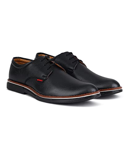 Image of Zixer Synthetic Leather Mens Formal Shoes || Office Formal Shoes Men Stylish|| Formal Shoes for Men Patent Leather Lace Up Party Formal Shoe