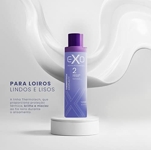 Kit Exo Hair Thermotech Exoplastia Capilar Blond 2 X 1 Litro