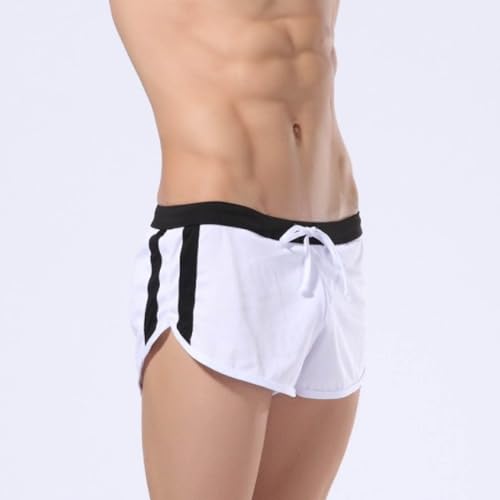 Men's Soft Stretch Boxer Briefs Workout Breathable Underwear Comfortable Casual Shorts3