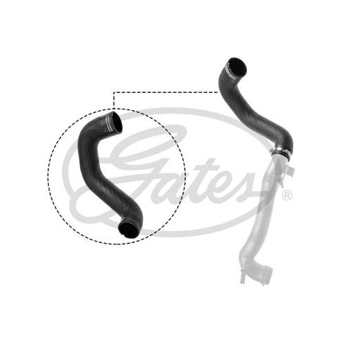 GATES 09-0514 Tubo flexible de aire de sobrealimentación Compatible con ALFA ROMEO 159 Sportwagon 939 159 939