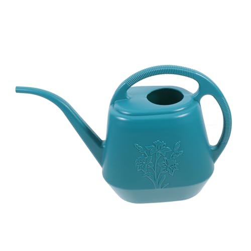 KONTONTY Regadera De Jardín De Jarra De Agua para Plantas De Interior y Exterior Regadera De Oscuro Diseño Elegante Herramienta De Jardinería para Regalar