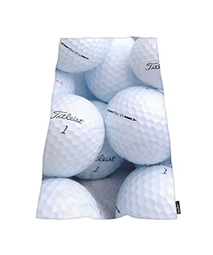 Moslion Comfy Bath Towels Golf Ball Golf Soft Bathing/Beach/Camping Towel for Women Men Girls Boys Large Size 64x32 Inches