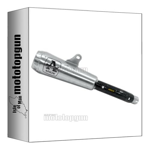 Pot echappement Arrow 71897PRI homologue augmente la sonorite de la Kawasaki Z125