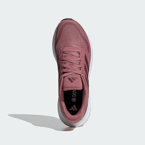adidas Women's Run Falcon 5, Preloved Crimson/Maroon/Black, 93
