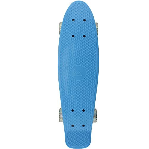 image for Meketec Skateboards Blue Kids Mini 22 inch Cruiser Beginner Skateboard