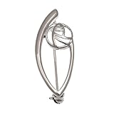 Alexander Castle 925 Sterling Silver Charles Rennie Mackintosh Brooch for Women - Silver Brooch Pin with Jewellery Gift Box - 35mm x 14mm