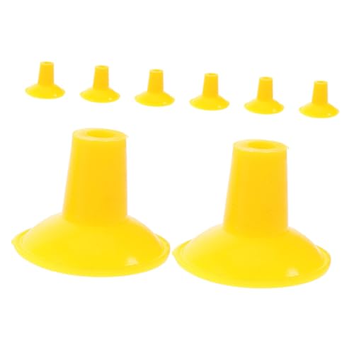 VINTORKY Engine Valve Suction Plates 8pcs Valve Lapping Tool Kit Auto Repair Tool Set Suction Cups for Car and Motorcycle