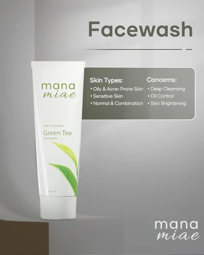 Image of Green Tea Sunscreen 50ml & Green Tea Facewash 100ml Combo | SPF 50+ Broad Spectrum UVA /UVB Protection | Lightweight Non-Greasy Formula for All Skin Types