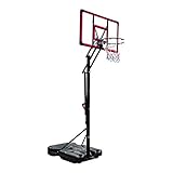 panier basket mobile 🏀 【Stockage portable et de basket-ball】Avec deux roues de transport, le support de panier de basket portable peut être facilement déplacé à l'endroit souhaité.