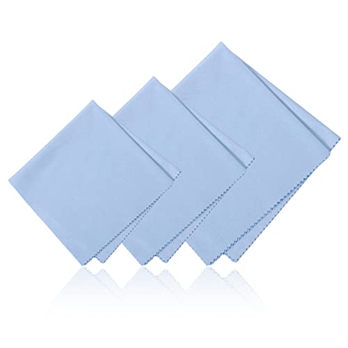 5 Paños Microfibra Para Limpiar Instrumentos Musicales - Sin Pelusas, Suaves, Reutilizables