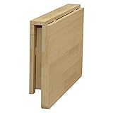 Mesas auxiliar Mesa de Hojas Abatibles Montada en La Pared, Banco de Trabajo Plegable, Escritorio Plegable de Madera de Pino, Mesa Auxiliar Colgante para Espacios Pequeños, Cocina, Estudio, Baño, Balc
