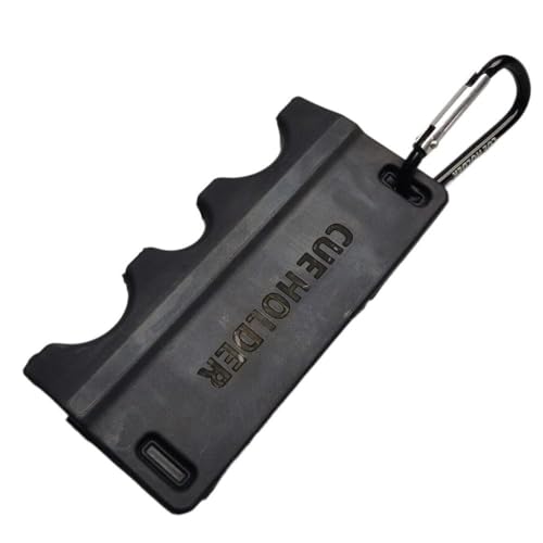 Cue Stick Portable Holder Billiard Stick Pool Table Portable Cue Stick Claw Rack(Black-Logo Random Color)