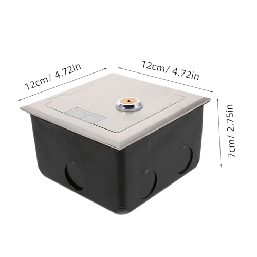 Boîte de sol encastrée étanche SHINEOFI avec sortie de câble amovible - 2