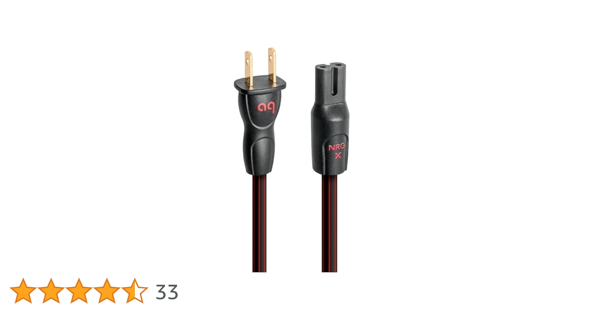 新品 未開封 Audioquest オーディオケーブル Amazon | AudioQuest NRG-X3 電源ケーブル - 1m - C5 x 1 > 3