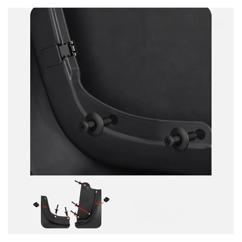 Guardabarros para Tesla Model Y 2020-2024: protector de neumáticos contra salpicaduras 6