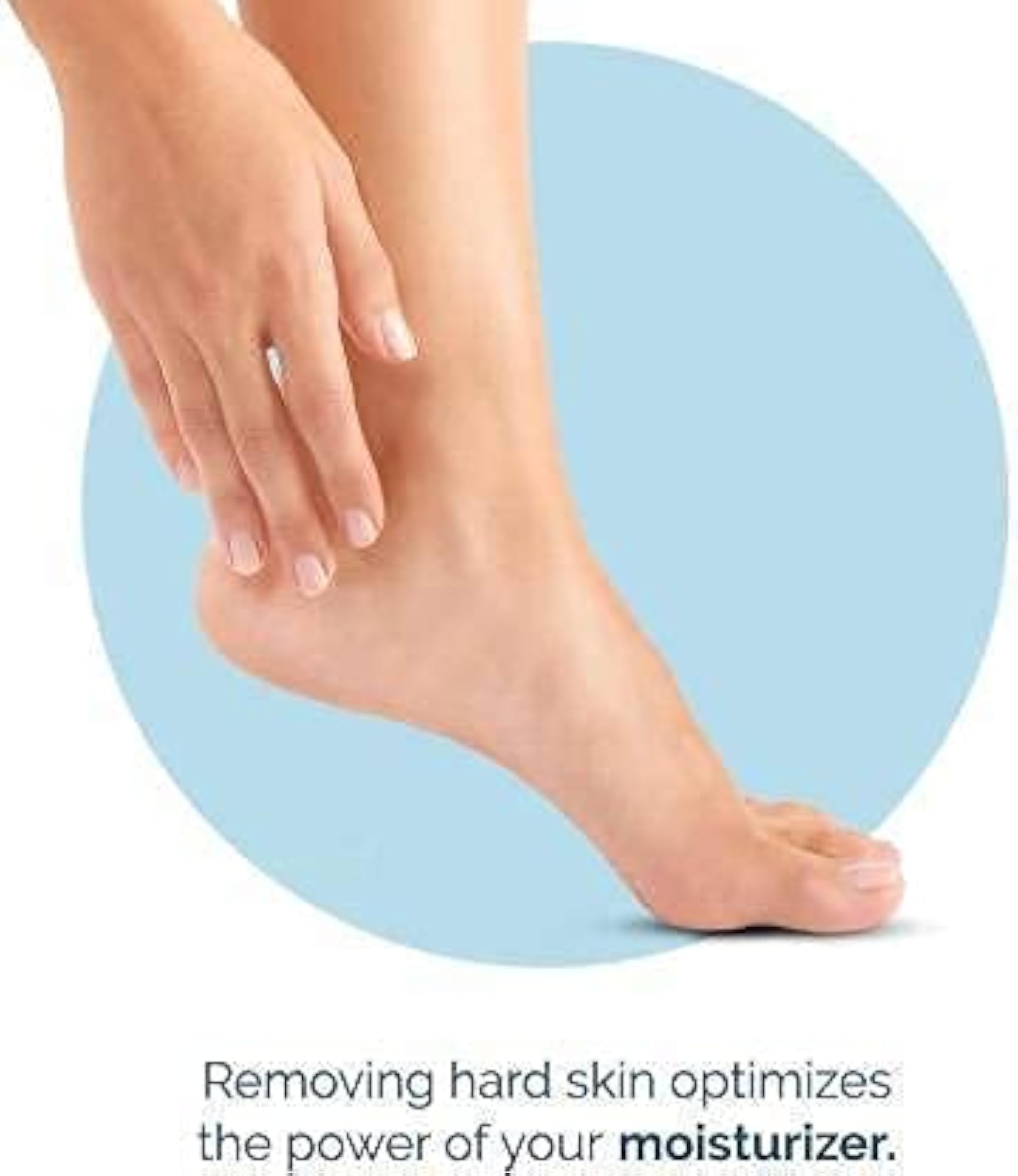 Battery Operated Electric Foot Scrubber for Dead Skin Removal