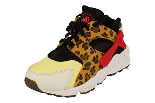 Nike Air Huarache Mens Running Trainers DM9092 Sneakers Shoes (UK 8 US 9 EU 42.5, Lemon Chiffon red 700)