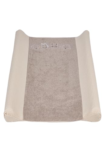 Housse de matelas à langer étroite idéale pour le change dans la salle de bain