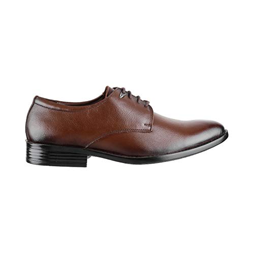 Image of Metro Men Leather Flat Shoes (19-5537)