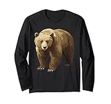Photo Gallery orso grizzly animale maglia a manica Photo Gallery orso grizzly animale maglia a manica