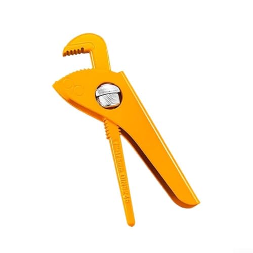 Alicates de llave de tubo, alicates de bomba de agua de cambio rápido, ajustables, multiagarre, herramientas de abrazadera de fontanería (175 mm)