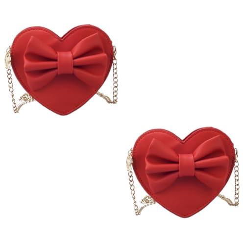 Bandoulière forme de cœur avec nœud pour sac à épaule tendance