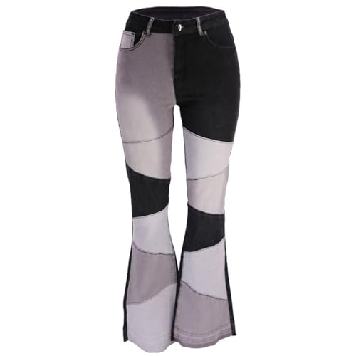 Jean bootcut évasé taille haute idéal pour vos sorties citadines branchées