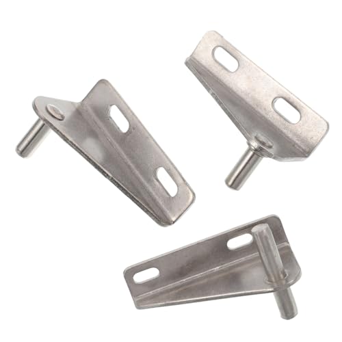 EPIGEIST 3 Piezas Bisagra Metálica para Puerta de Congelador Doble Resistente para Frigorífico Comercial y Hogar Compatible con Apertura Suave y Cierre Seguro Repuesto Fiable para Nevera
