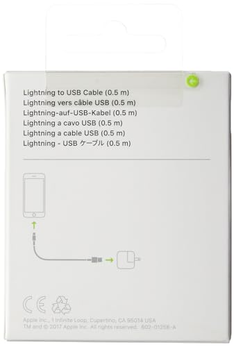 Cabo Apple Lightning para USB (0,5 m)