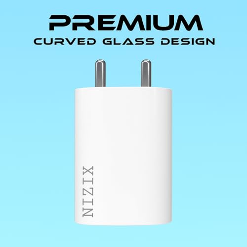 Image of NIZIX 45W Type C Fast Charger Adapter Compatible with Nothing Phone 3a 2a 2 1 Ear 1 & CMF Phone 1 Buds Buds Pro (Upto 50W Charge Support)