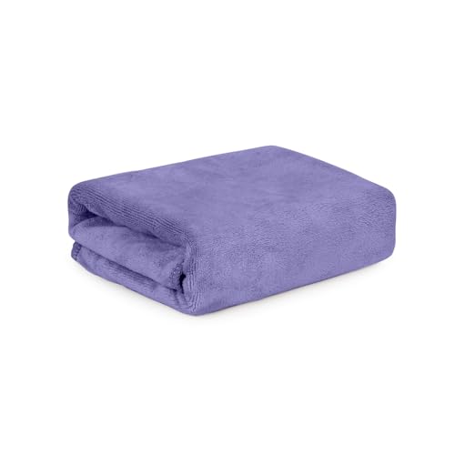 Image of HOUSSE Premium Microfiber Bath Towel - Extra Large 75x150cm Quick Dry Towels for Women Men & Kids | Super Soft Plush 550 GSM | Ultra Absorbent for Home Swimming Sports & Travel(Cadet)