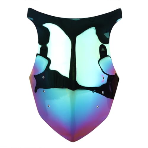 Motorcycle Front Windscreen ABS Plastic Windshield Protection Wind Deflector Screen Fit for Kawasaki Z1000SX Z1000-SX Ninja 1000 SX 2011-2016 (Deep-Iridium)