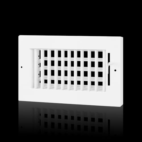 8x4 Air Vent Cover for Wall 8x4 Duct,Adjustable Ceiling Register Vent Cover