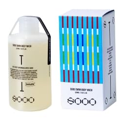 SOOO Swim Body Wash, Chlorine Removal After Swim Body Wash for Swimmers, Removes Salt & Residue, Hydrating Soothing dry itchy Skin, Citrus Scent, Silicone-Free Paraben-Free 7.43 fl. oz.