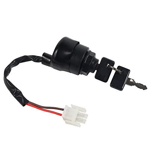 JJFENG New JN8-82510-09 Ignition Switch & Keys Fits Yamaha Golf Cart Gas Or Electric G11 G16 G20 G21 G22 1996-2006