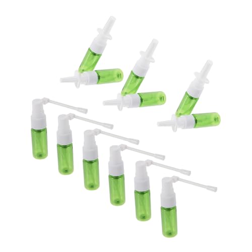 STOBAZA 12 pièces Lot de Flacons Vaporisateurs Plastiques Brumisateur Fin Réutilisable pour Huiles Essentielles Parfums et Cosmétiques Bouteille Légère et Compacte pour Voyage et Usage