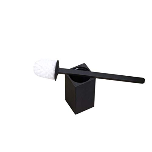 Cfbcc Schwarz Minimalist Kreative Toilettenbürste 304 Edelstahl Toilettenbürste Wand Badezimmer-Reinigungsbürste Cover