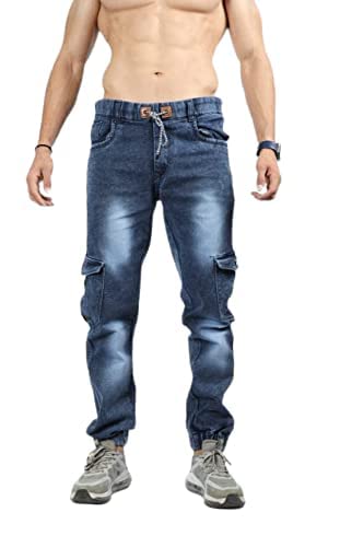 BEDIZEN FASHION HUBMen Slim Fit Denim Jogger (Jogger-01)