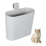 CIYODO Litter Scoop Holder for Cat Pet Scooper Holder Plastic Wear-Resistant Space-Saving Keep Your Cat Litter Box Tidy