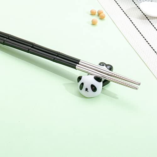 Hashioki Hopewey 6 Stück Keramik Panda Essstäbchen Ablagen