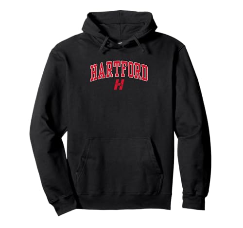Hartford Hawks Arch Over Officially Licensed Pullover Hoodie